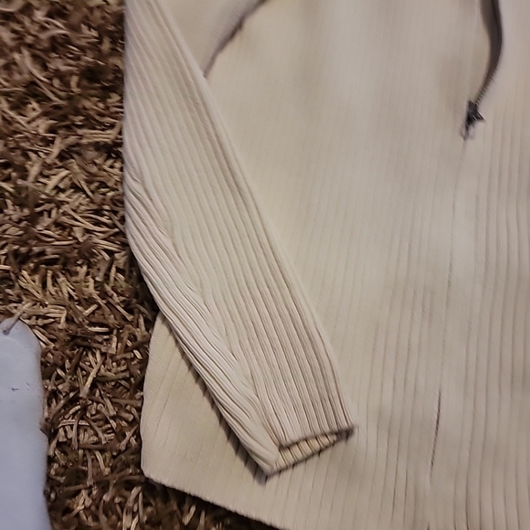 Vintage Ralph Lauren Polo Jeans Co Mens Zippered Ribbed Sweater MEDIUM - Picture 3 of 6